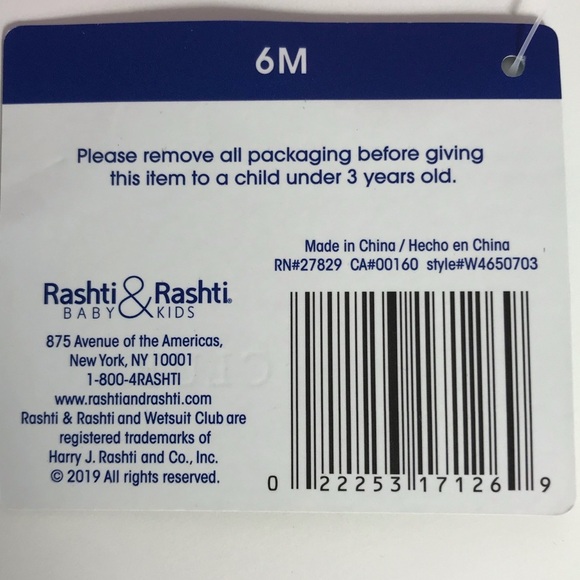 NWT Infant Girls 2 Piece Rashguard Set - Picture 6 of 16